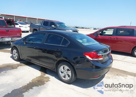 2013 Honda Civic Lx из США, поврежденный, VIN 2HGFB2F56DH592459
